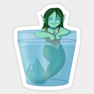 A taste of the ocean Sticker